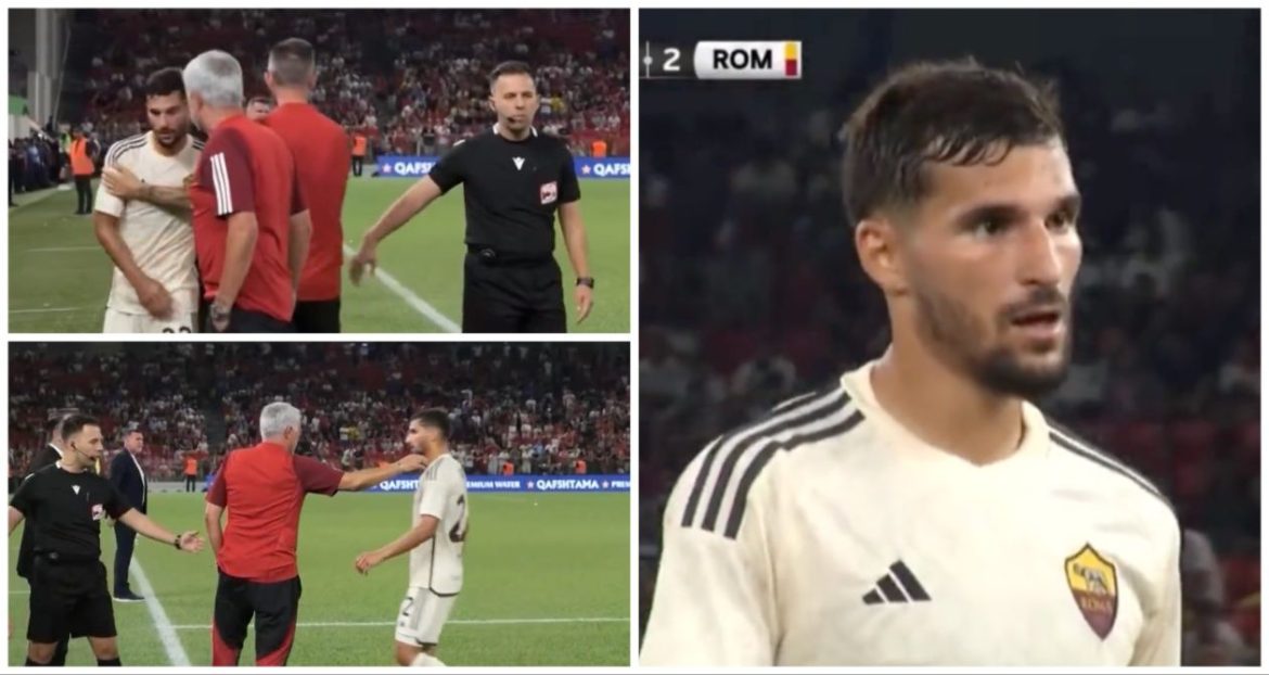 Jose Mourinho Performs Class Act Of Sportsmanship For Roma
